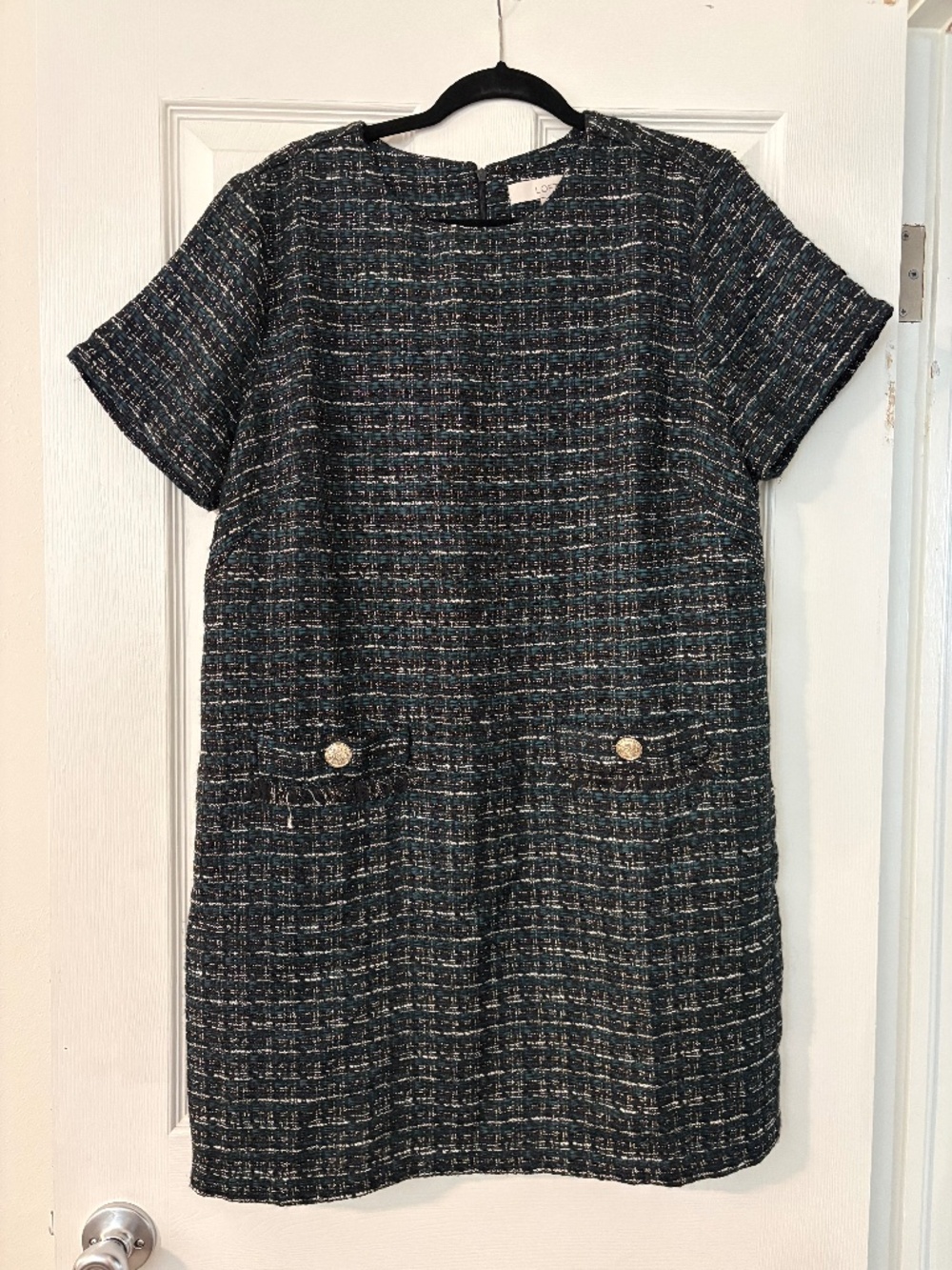 Loft Tweed Shift Dress